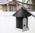 Weatherproof Ultrasonic Bark Control Birdhouse Modern Design