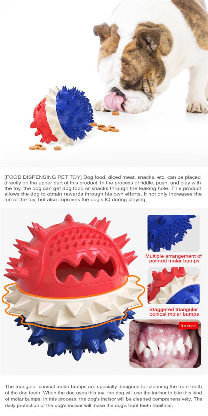 Gepersonaliseerde Gezonde Materiële Huisdieren Maalbeet Toy For Cleaning Pet Teeth